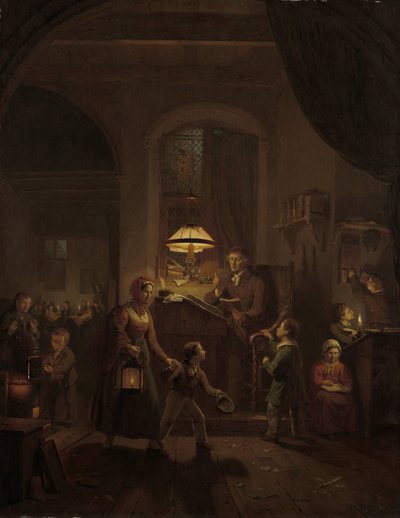 Die Nachtschule von George Gillis Haanen
