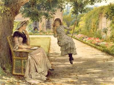 Im Garten von George Goodwin Kilburne