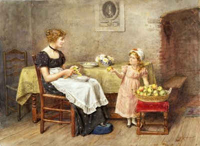 Der kleine Helfer von George Goodwin Kilburne