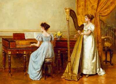 Das Musikzimmer von George Goodwin Kilburne