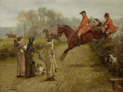 Die Jagd beobachten von George Goodwin Kilburne