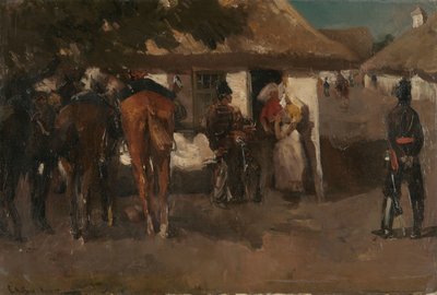 Einquartierung der Truppen von George Hendrik Breitner