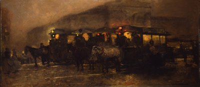 Abend am Platz von George Hendrik Breitner