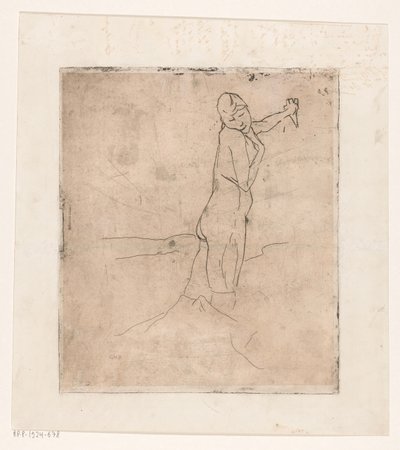 Stehende, nackte Frau von George Hendrik Breitner
