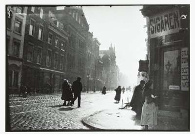 Straßenszene in Rotterdam von George Hendrik Breitner