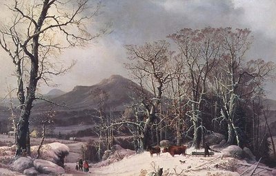 Holz für den Winter von George Henry Durrie