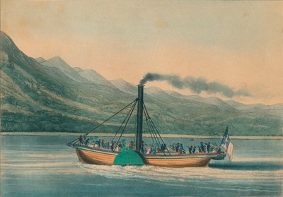 Eine Reise auf Loch Lomond, 1825 von George Hunt
