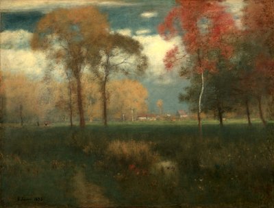 Sonniger Herbsttag von George Inness