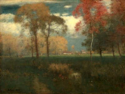 Sonniger Herbsttag von George Inness