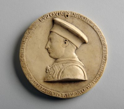 Gipsmedaillon von George James Frampton