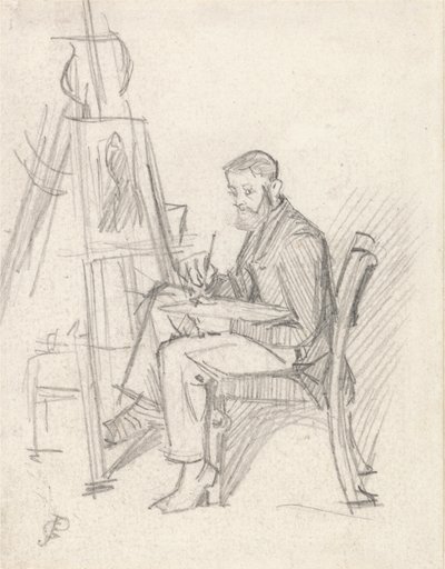 Selbstporträt von George John Pinwell