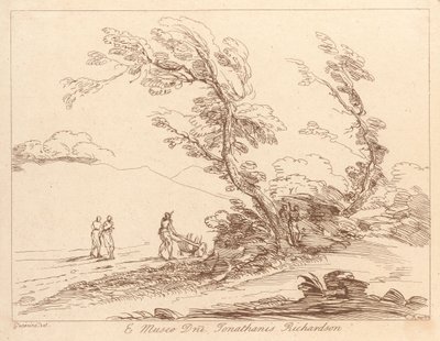 Ohne Titel: Landschaft von George Knapton