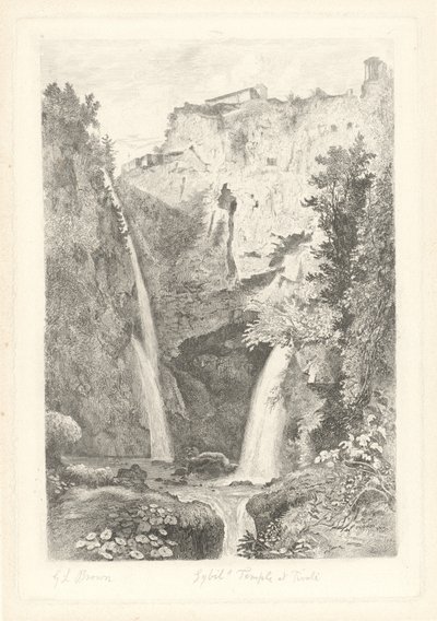 Kaskaden in Tivoli von George Loring Brown