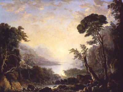 Komposition, Italienische Landschaft, 1846 von George Loring Brown
