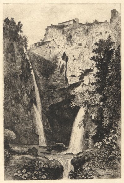 Die Wasserfälle von Tivoli von George Loring Brown