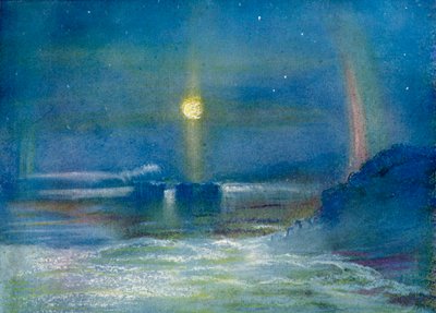 Ein Paraselene, um 1908-1909 von George Marston