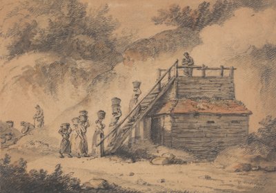 Ein Hopfenofen von George Morland