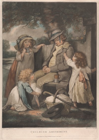 Kindliche Unterhaltung von George Morland
