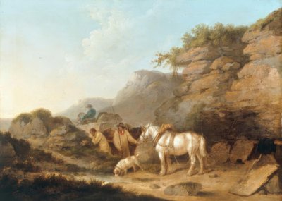 Der Schieferbruch von George Morland