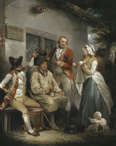 Rekrutenschädelöffnung von George Morland