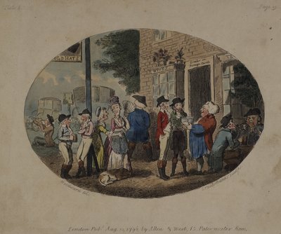 Old Hats Tavern, Uxbridge von George Moutard Woodward