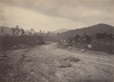 Buzzard Roost, Georgia, 1860er Jahre von George N. Barnard