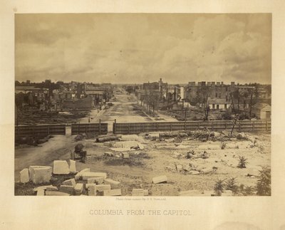 Columbia vom Kapitol von George N. Barnard