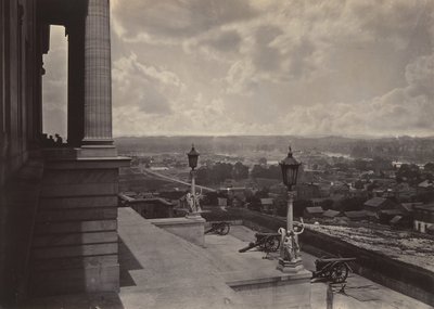 Nashville vom Kapitol, 1860er. von George N. Barnard