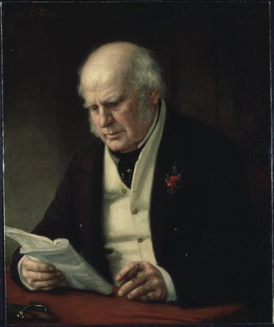 Charles Fox, 1869 von George Peter Alexander Healy