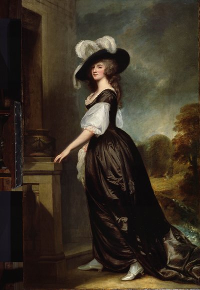 Charlotte, Lady Milnes von George Romney