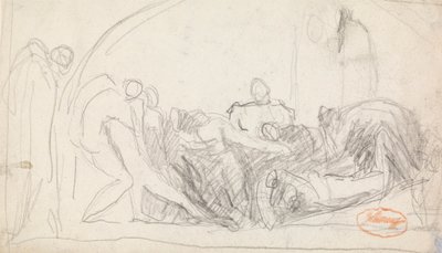 Figurenkompositionsstudie 22 von George Romney