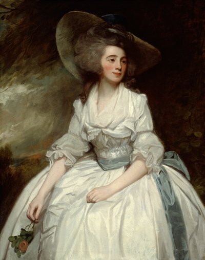 Frau Francis Russell von George Romney