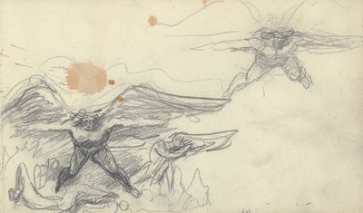 Skizzenbuchzeichnung von George Romney