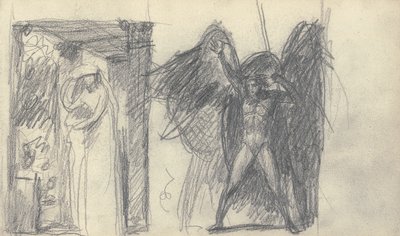 Skizzenbuchzeichnung von George Romney