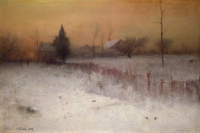 Das Heim in Montclair, 1892 von George Snr. Inness