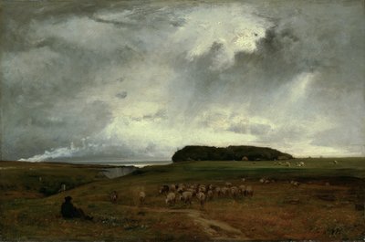 Der Sturm, 1876 von George Snr. Inness