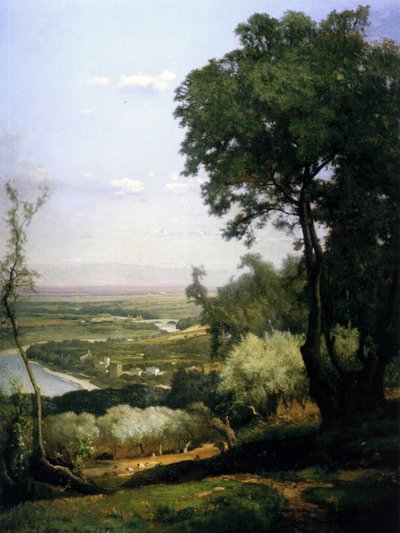 Ansicht von Perugia, Italien von George Snr. Inness