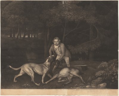 Tod der Hirschkuh von George Stubbs