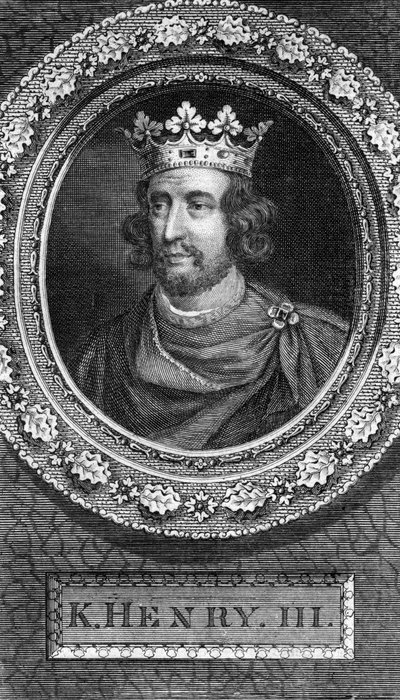 Heinrich III. von England, 18. Jahrhundert von George Vertue