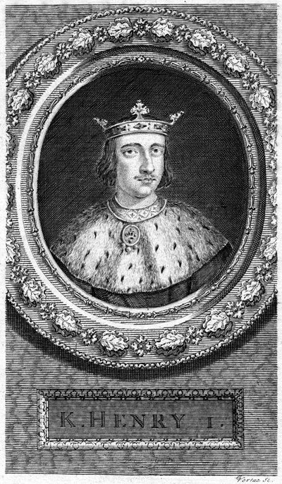 Heinrich I., König von England von George Vertue