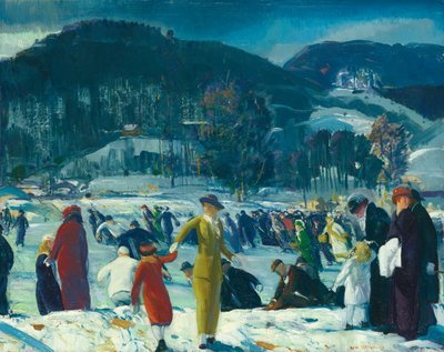 Liebe zum Winter von George Wesley Bellows