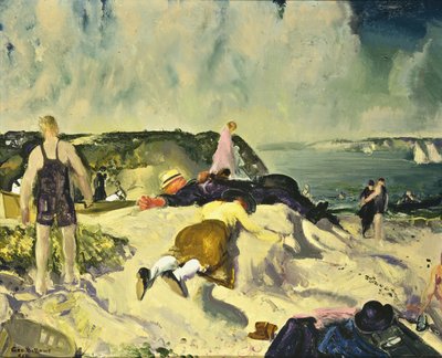 Der Strand, Newport, ca. 1919 von George Wesley Bellows