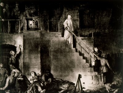 Der Mord an Edith Cavell von George Wesley Bellows