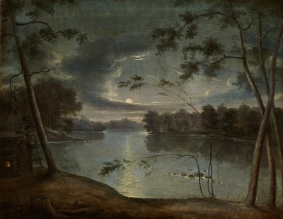 Nächtliche Landschaft von George Winter