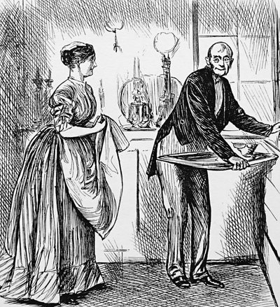 Ein Koch und ein Butler von George du Maurier