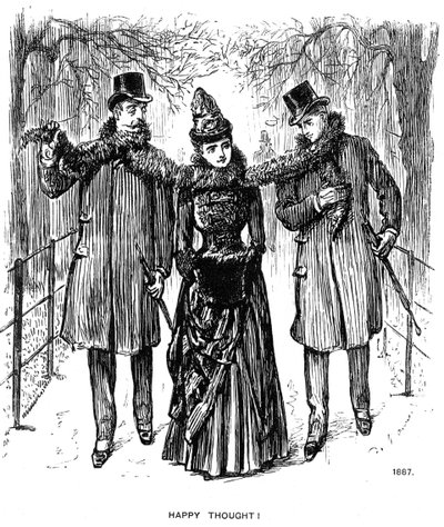 Glücklicher Gedanke!, 1887 von George du Maurier