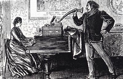 Das Phonograph von George du Maurier