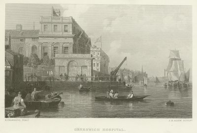 Greenwich Hospital von George the Elder Chambers