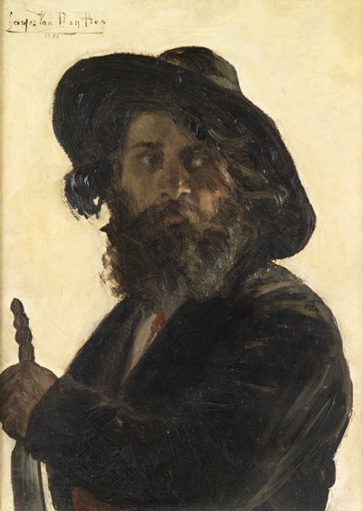 Ein reisender Schauspieler, 1879 von George van den Bos