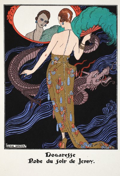 Dogaresse - Abendkleid von Jenny von Georges Barbier
